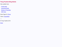 Tablet Screenshot of m.thing-net.de