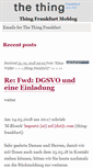 Mobile Screenshot of moblog.thing-net.de